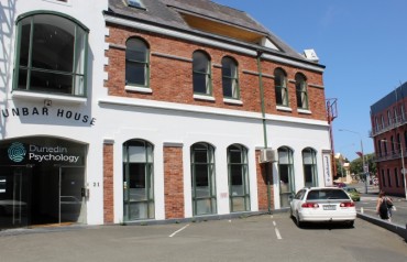 Dunedin Psychology office on Dunbar St, Dunedin